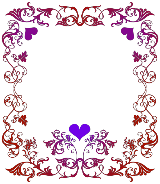 Girly Border Free Download PNG HD Transparent PNG Image