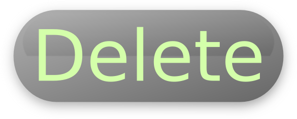 Delete Button Clipart Transparent PNG Image