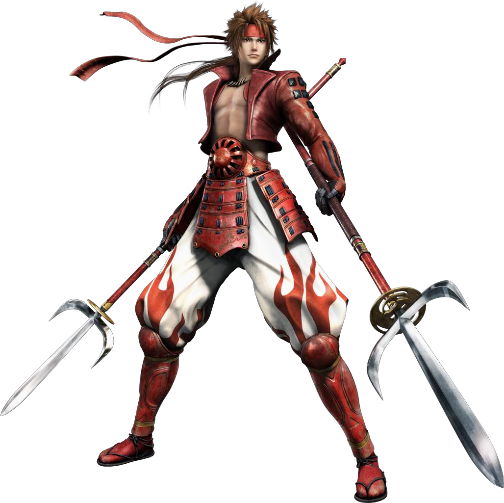 Lance Playstation Devil Basara Warrior Samurai Sengoku Transparent PNG Image