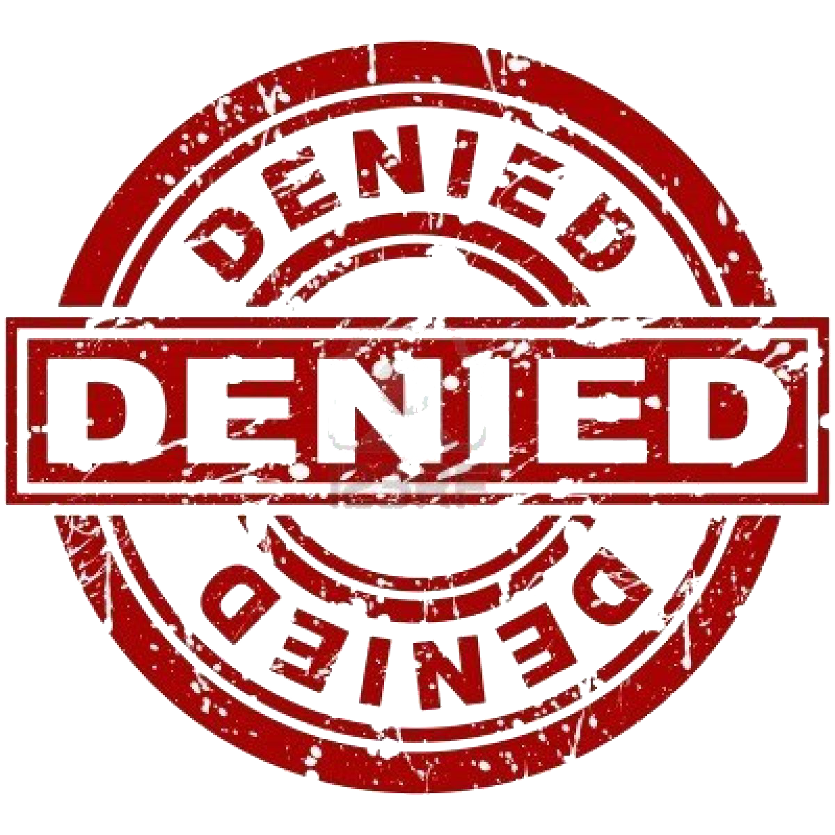 Denied Stamp Png Picture Transparent PNG Image