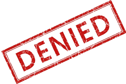 Denied Stamp Png Image Transparent PNG Image