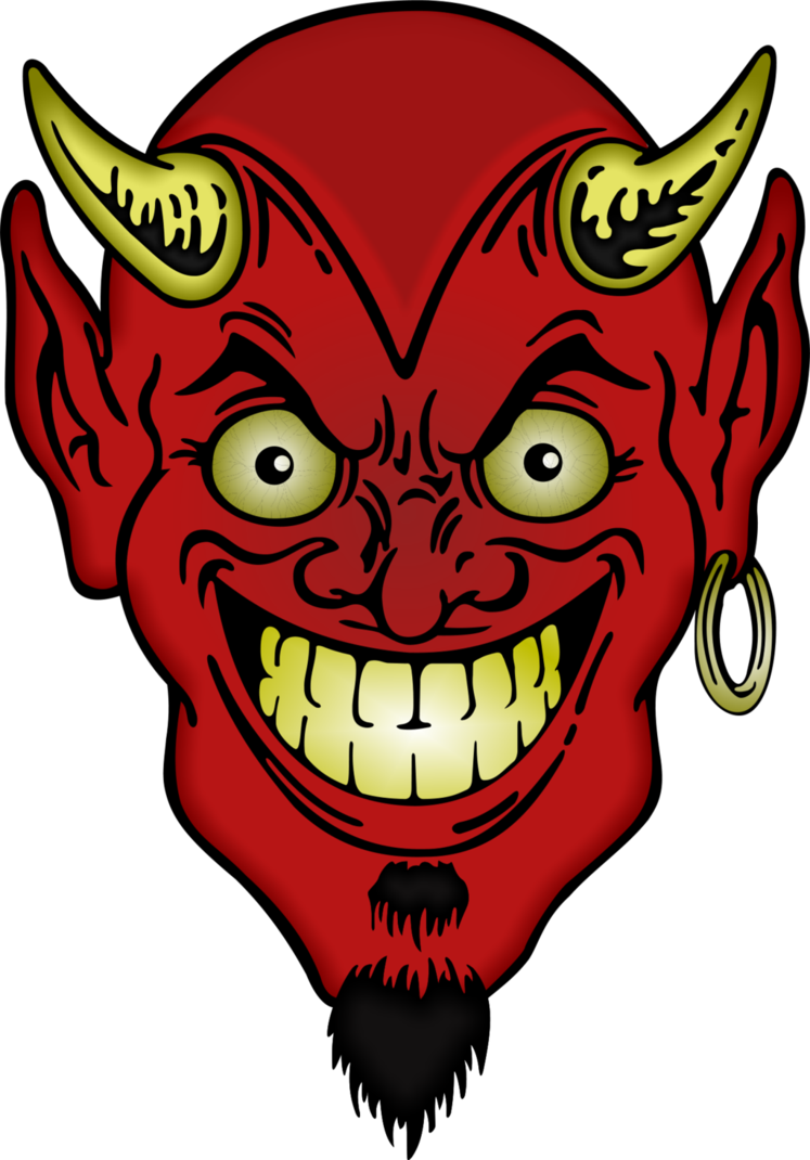 Devil Face Image Transparent PNG Image