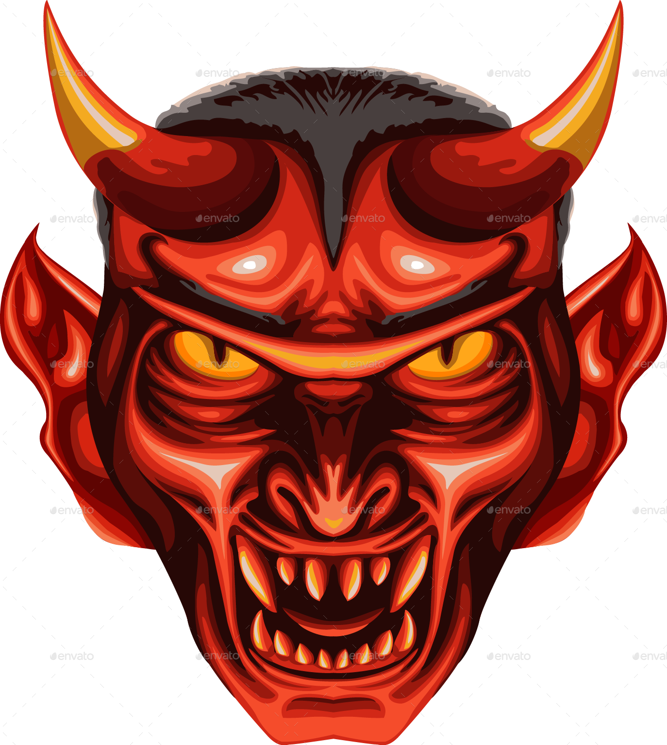 Devil Face Photos Transparent PNG Image