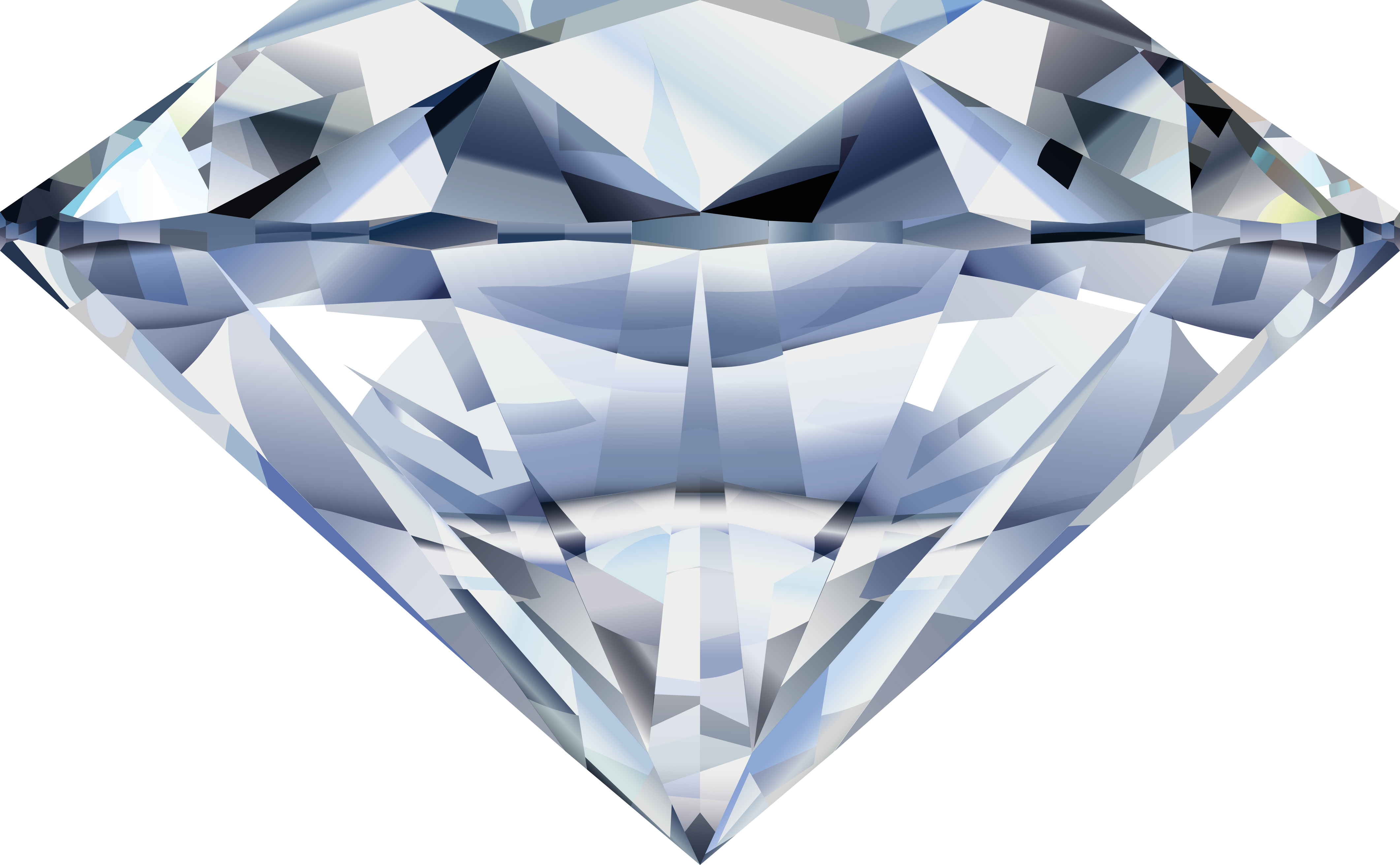 Diamond Gemstone Side View HD Image Free Transparent PNG Image