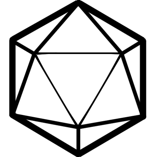 Art Dice Dungeons System Dragons D20 Triangle Transparent PNG Image