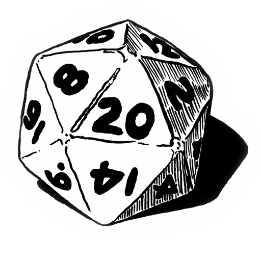 Dice D20 Dungeons System Dragons Black Transparent PNG Image