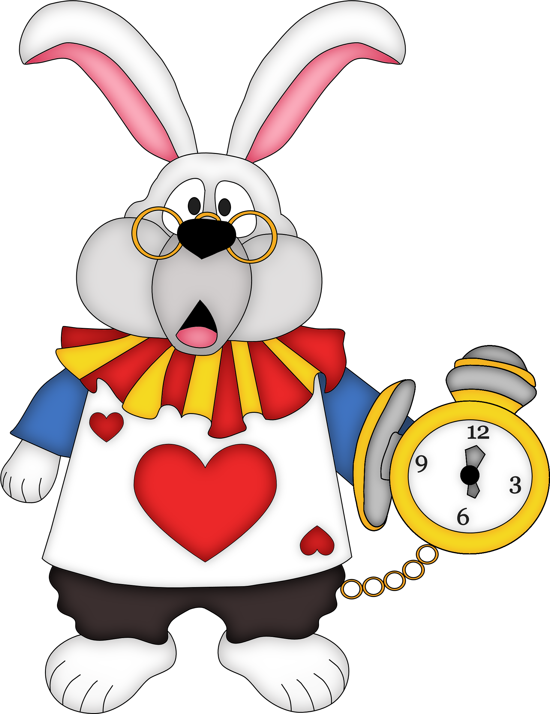 Wonderland Pic Alice Rabbit In Transparent PNG Image