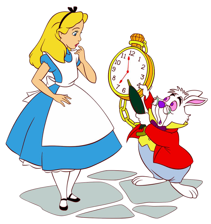 Wonderland Photos Alice Rabbit In Transparent PNG Image