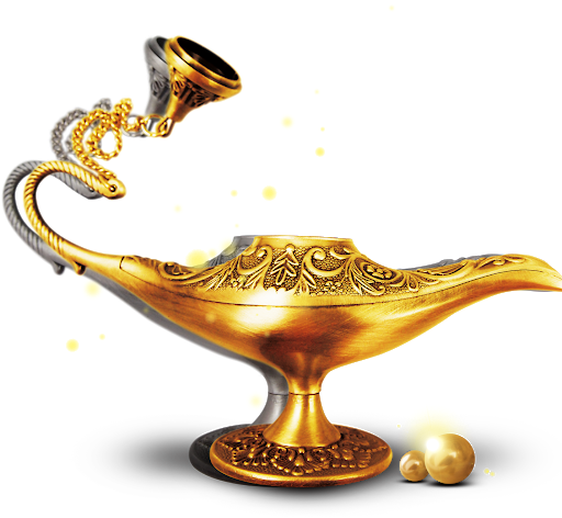 Lamp Aladdin Free Clipart HQ Transparent PNG Image