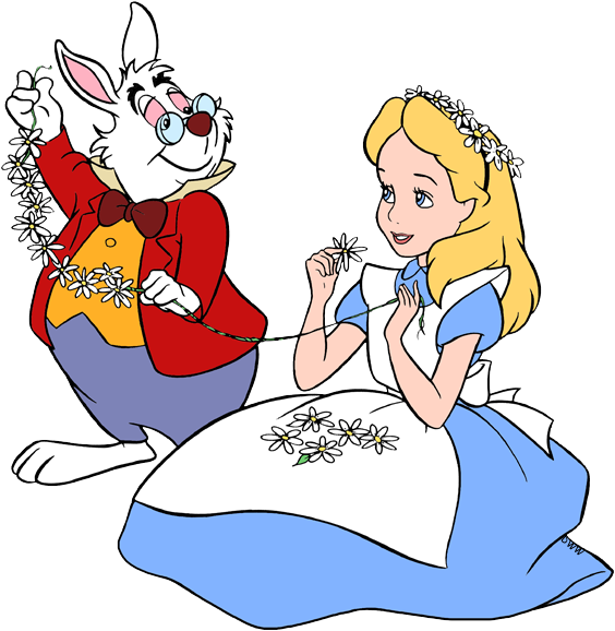 Wonderland Alice Rabbit In Download HQ Transparent PNG Image