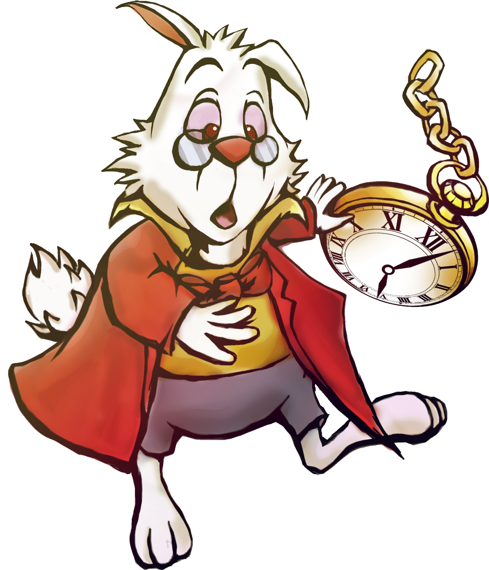 Wonderland Alice Rabbit In Free Transparent Image HQ Transparent PNG Image