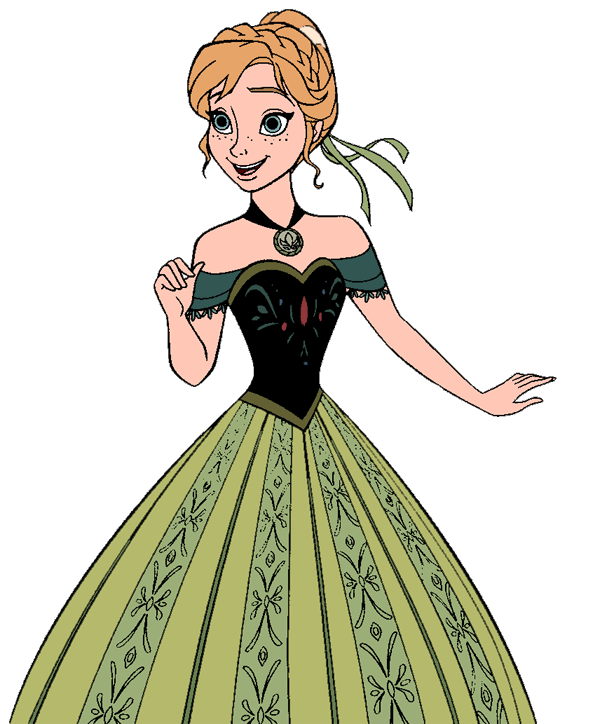 Frozen Anna Free Clipart HQ Transparent PNG Image