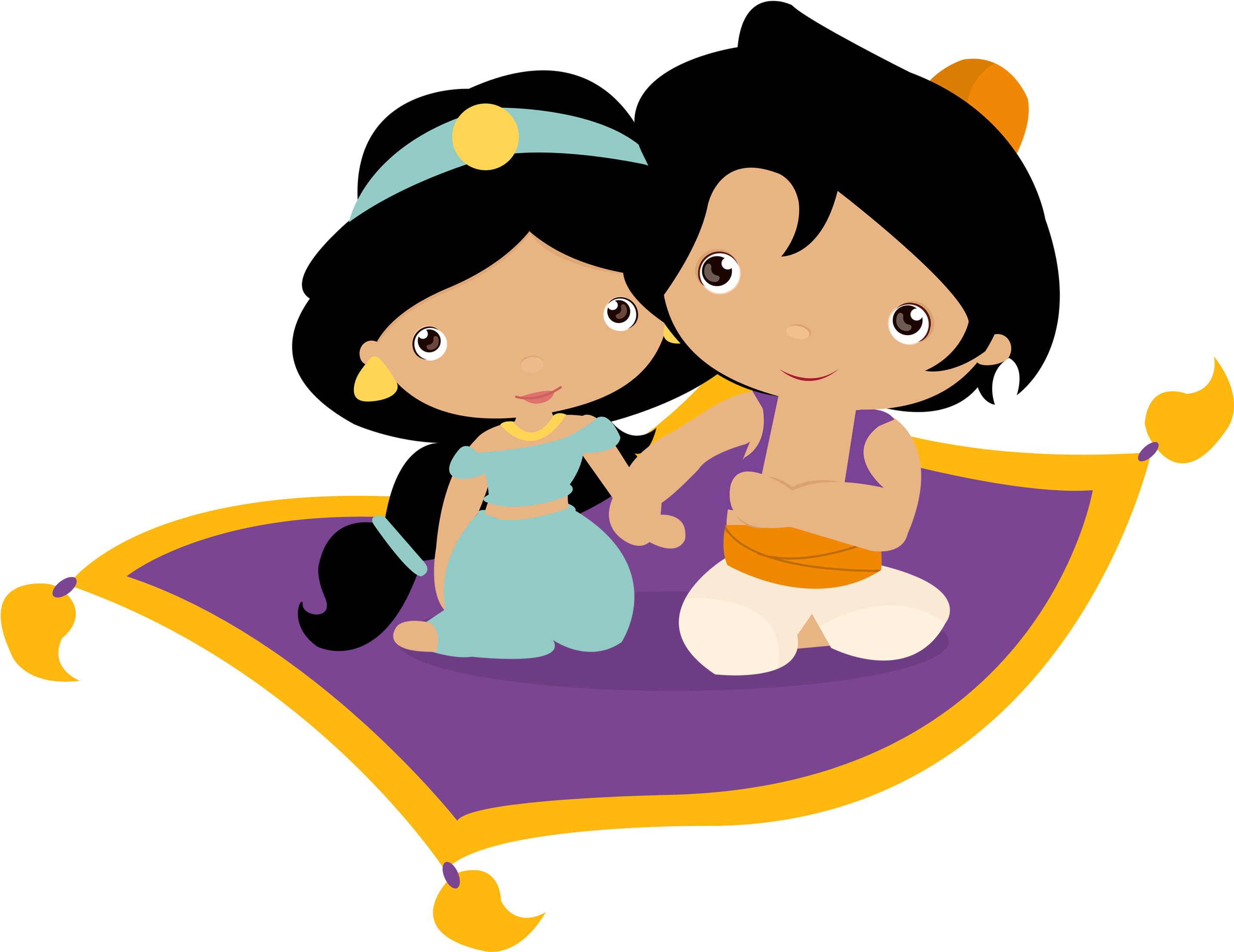 Aladdin Carpet Free Clipart HQ Transparent PNG Image