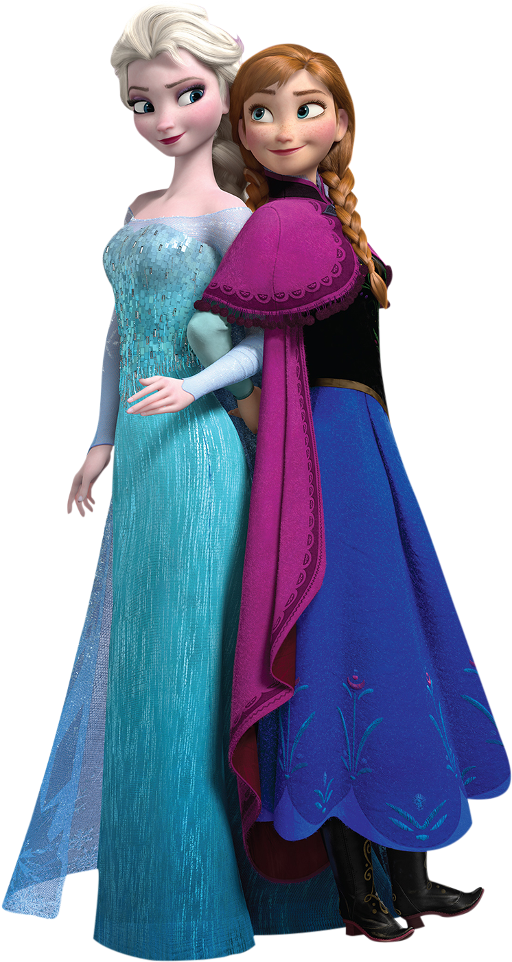 Frozen Elsa Anna Free Clipart HD Transparent PNG Image