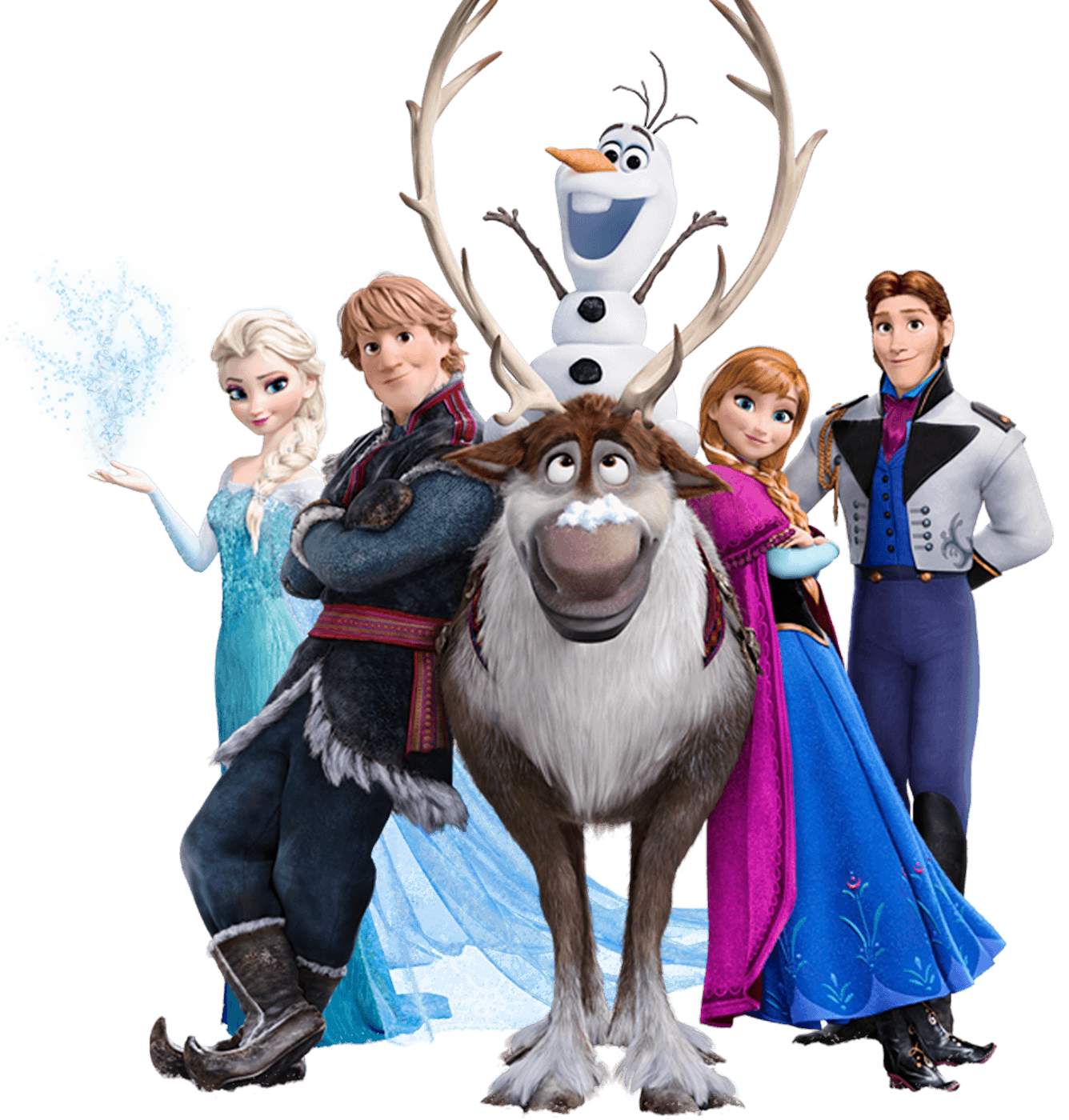 Frozen Characters PNG Image High Quality Transparent PNG Image