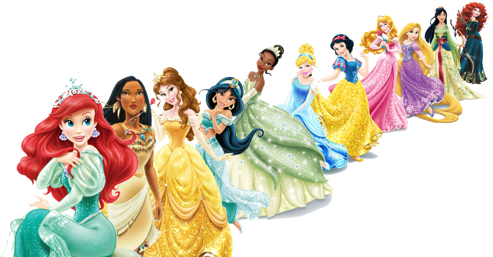 Disney Princesses Png Clipart Transparent PNG Image