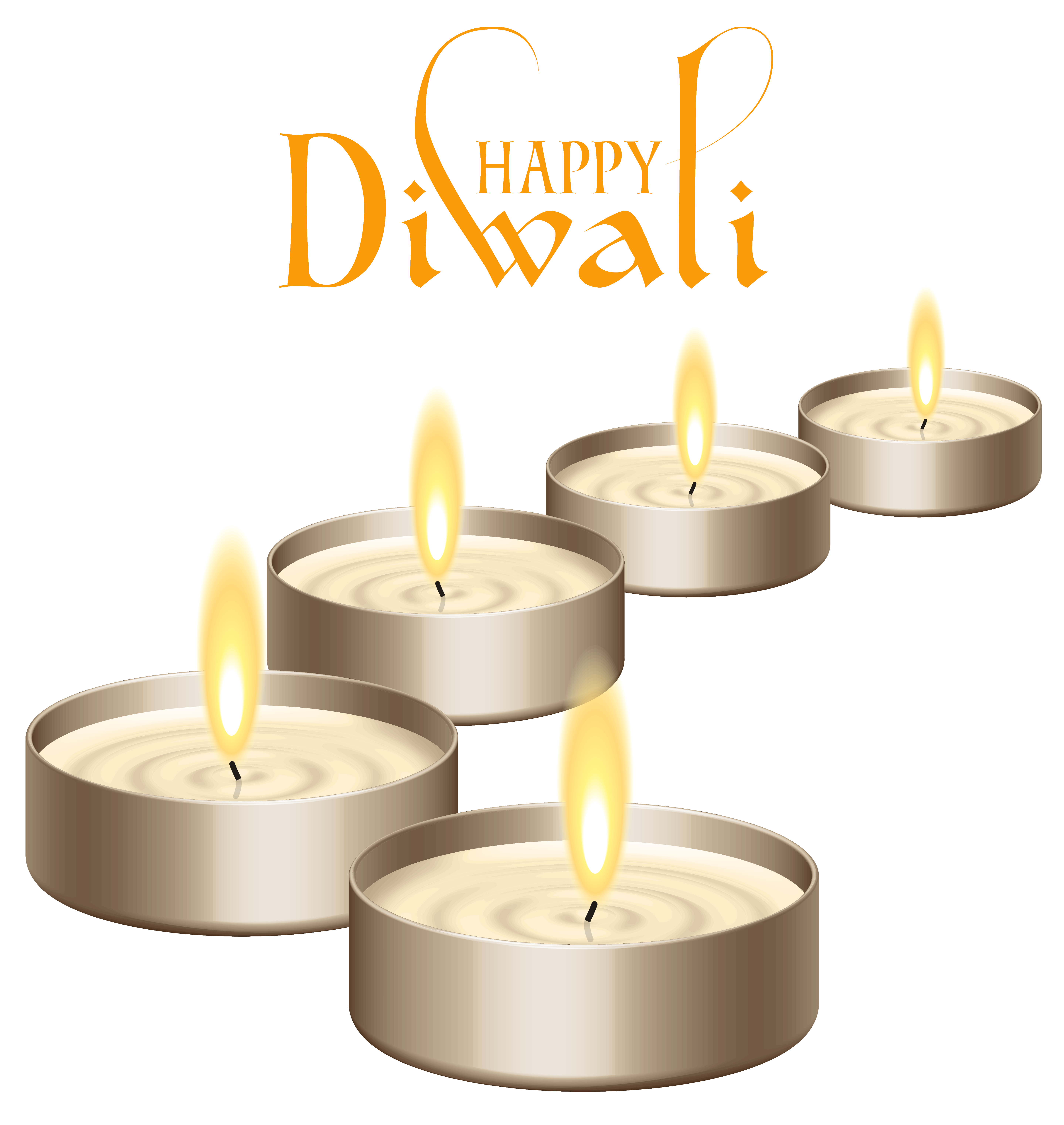 Wish Diwali Sms Candles Message Happiness Happy Transparent PNG Image