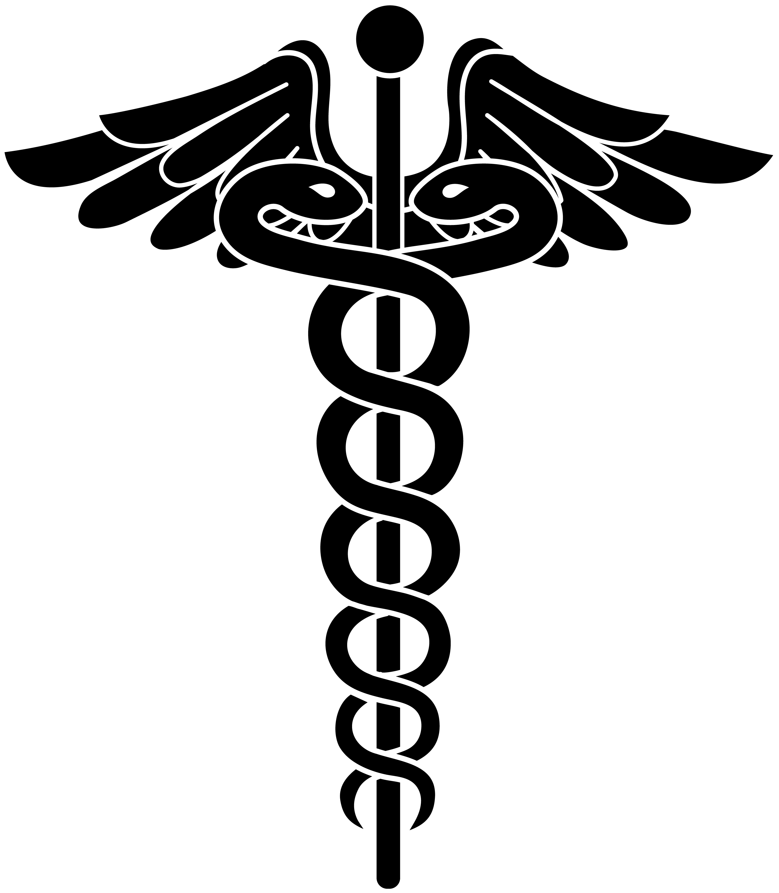 Doctor Symbol Caduceus Free Png Image Transparent PNG Image