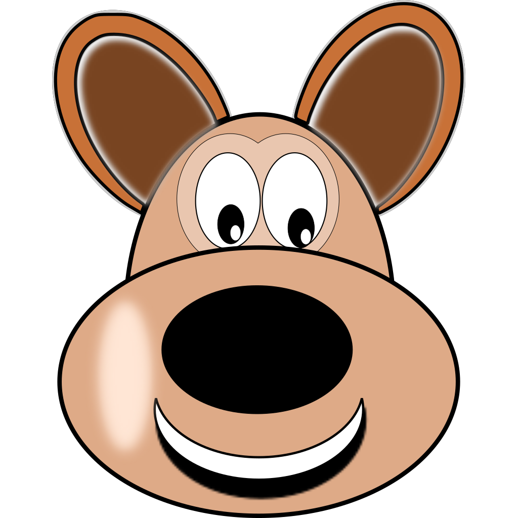 Vector Dog Face Free Download PNG HQ Transparent PNG Image