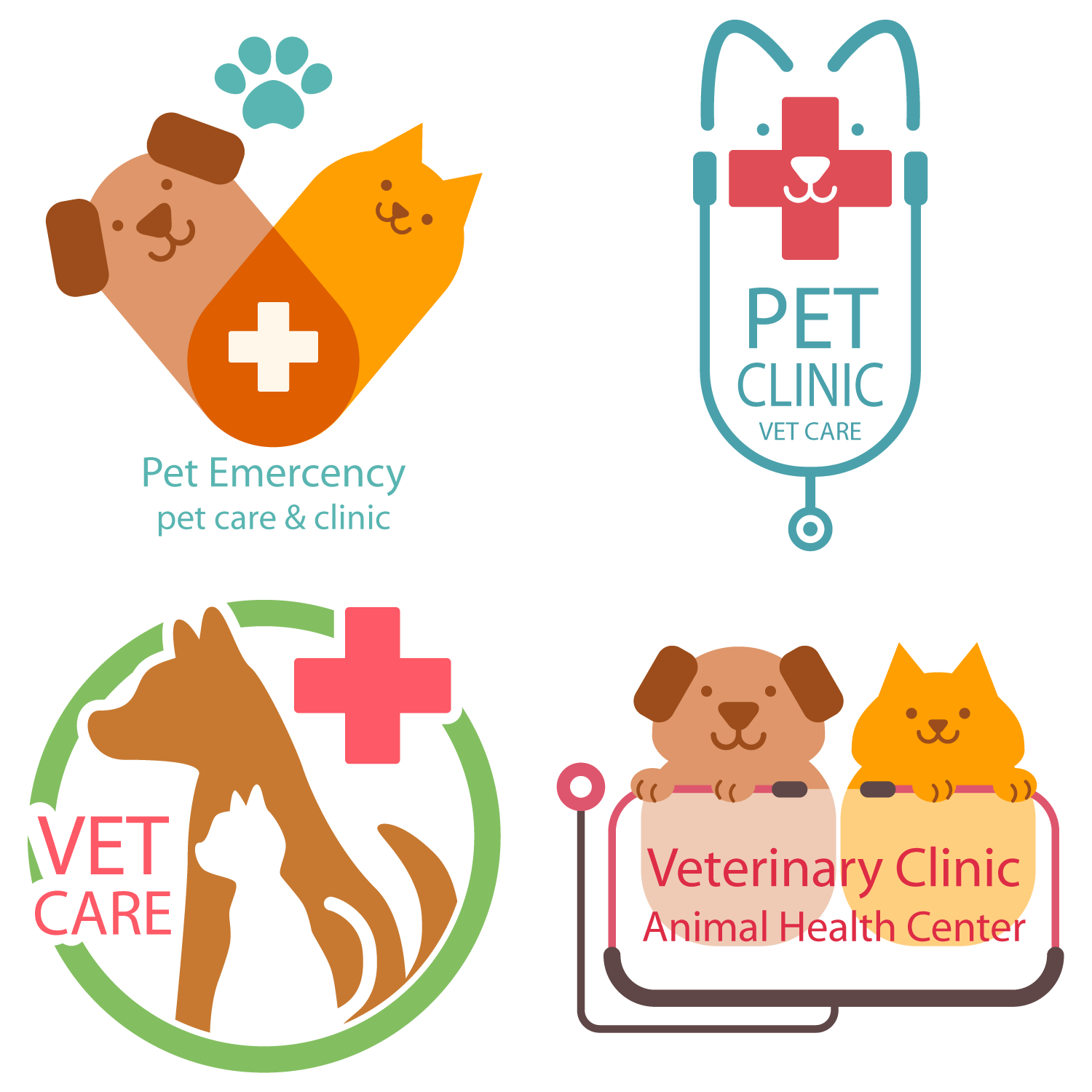 Pet Veterinary Dog Cat Clinic Vector Veterinarian Transparent PNG Image