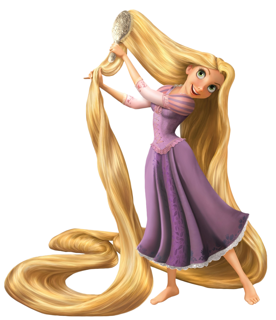 Character Fictional Storybooks Game Figurine Tangled Rapunzel Transparent PNG Image