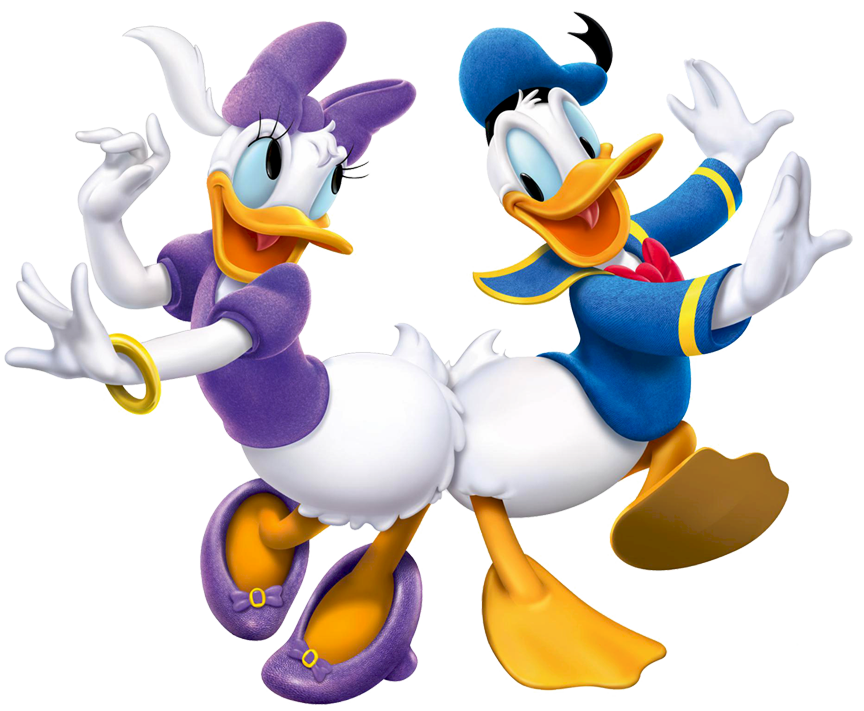 Daisy Minnie Water Donald Duck Mouse Bird Transparent PNG Image