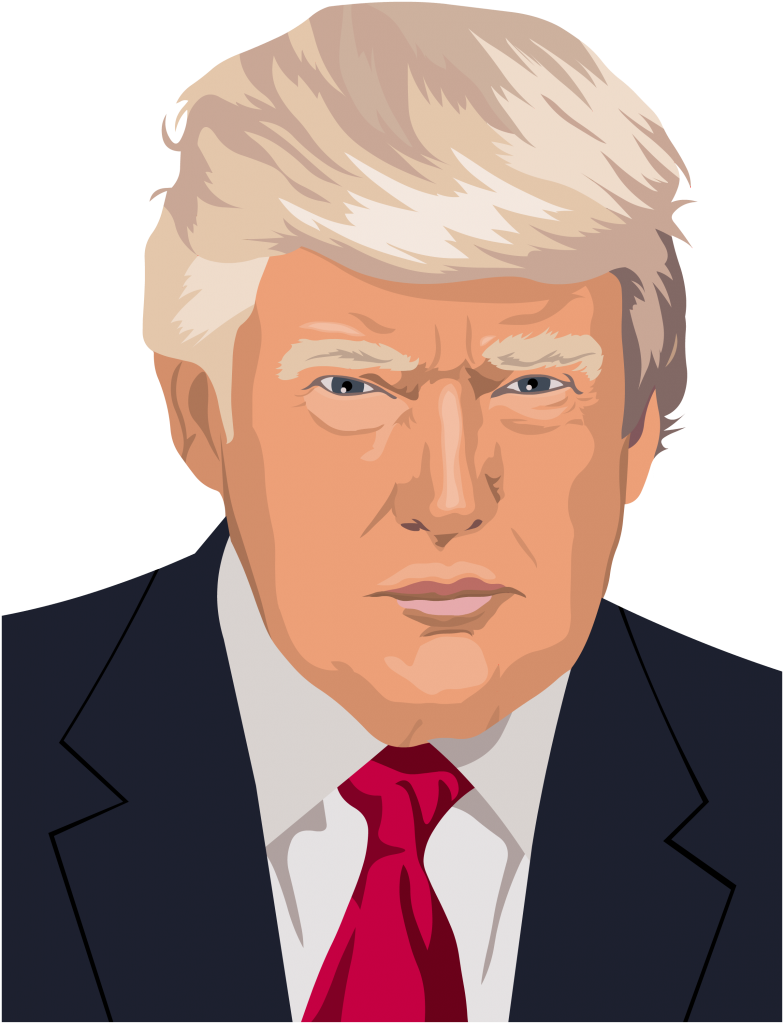 Hairstyle United Art Trump Us States Donald Transparent PNG Image