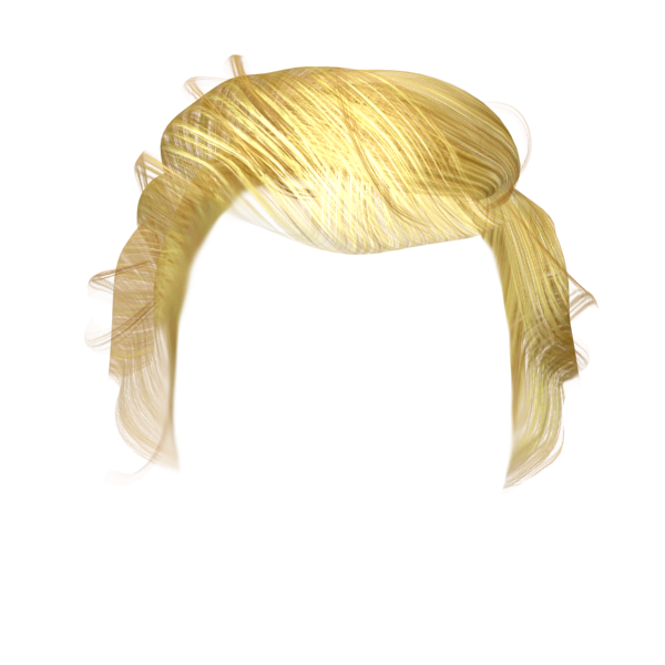 Hair Wig Blond Accessory Free Clipart HD Transparent PNG Image