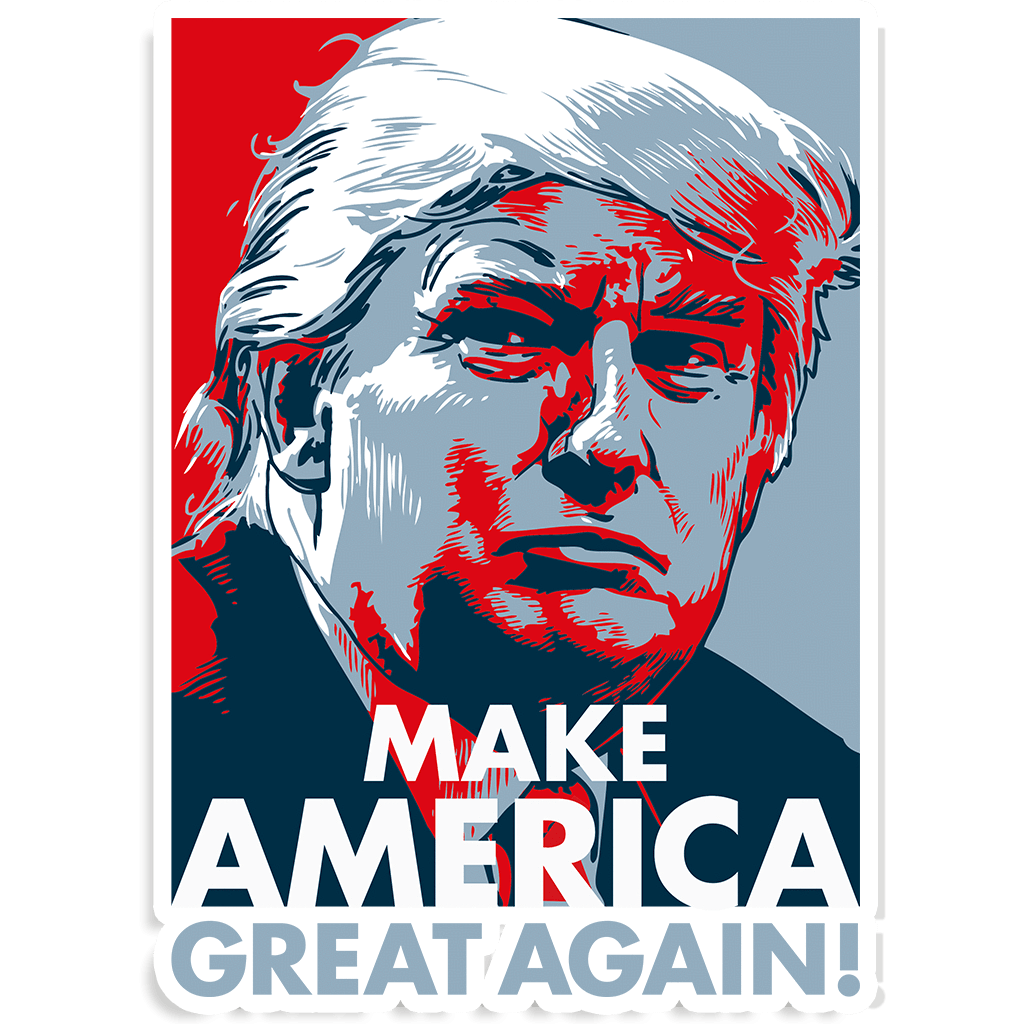 Art Trump Poster Tshirt Donald Crippled America Transparent PNG Image