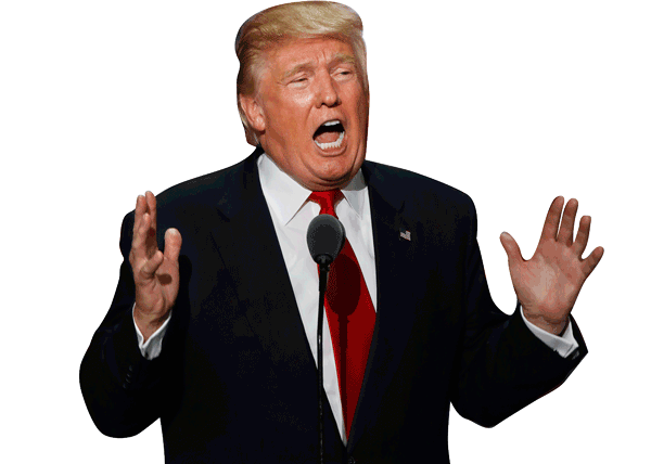 Microphone United Trump States Donald Speaking Public Transparent PNG Image