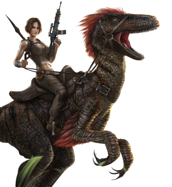 Velociraptor Playstation Survival Tyrannosaurus Evolved Technomancer Ark Transparent PNG Image