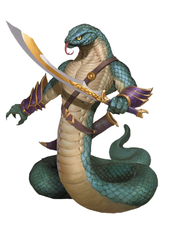 Reptile Mythical Dungeons Guide To Yuanti Dragons Transparent PNG Image