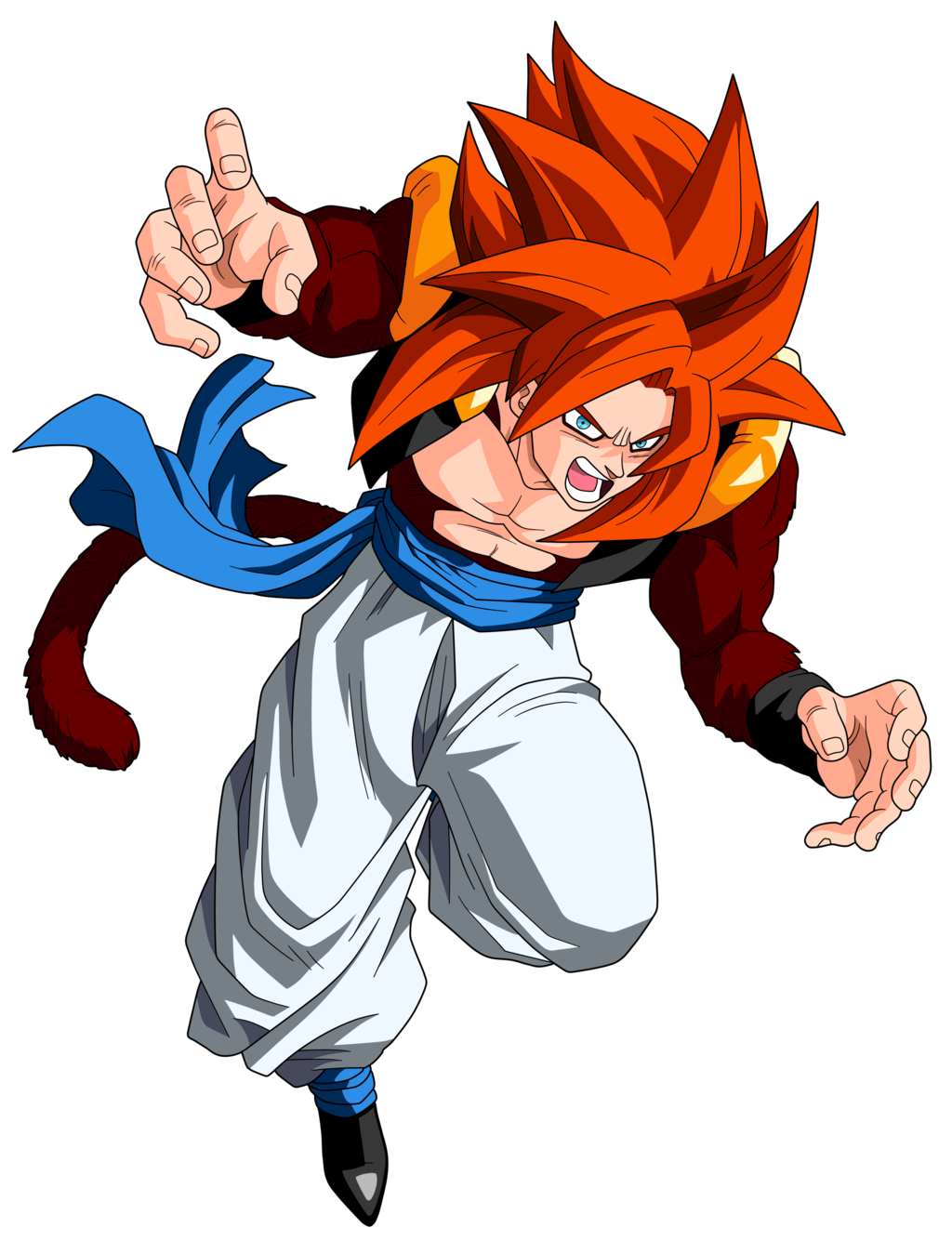 Picture Gogeta Free Clipart HD Transparent PNG Image