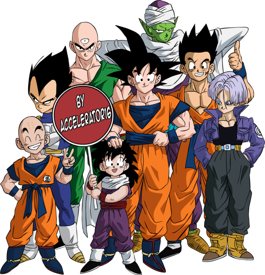 Dragon Ball Z Characters Photos Transparent PNG Image