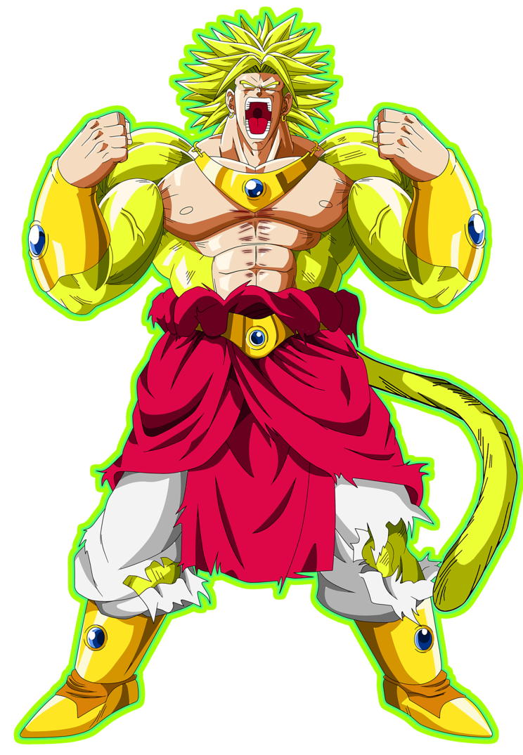 Dragon Ball Broly Transparent Picture Transparent PNG Image