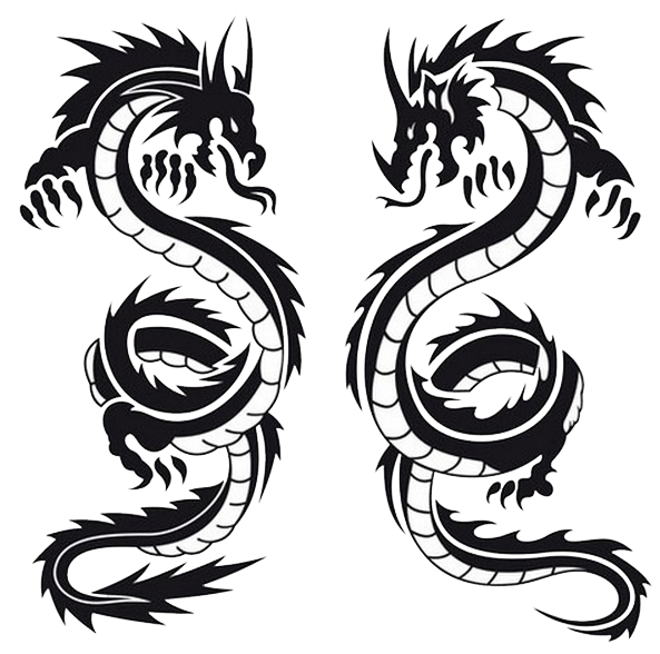 Dragon Tattoos Picture Transparent PNG Image