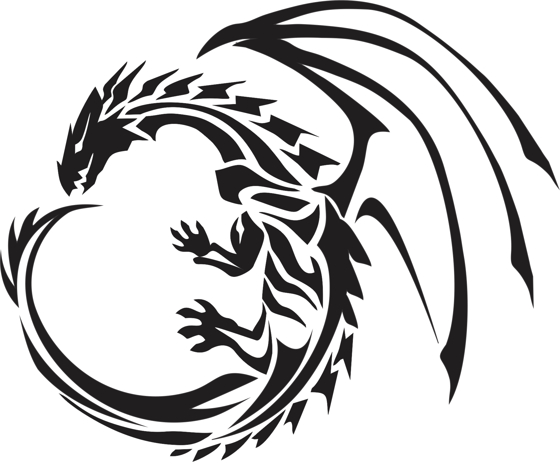 Dragon Tattoos Png Image Transparent PNG Image