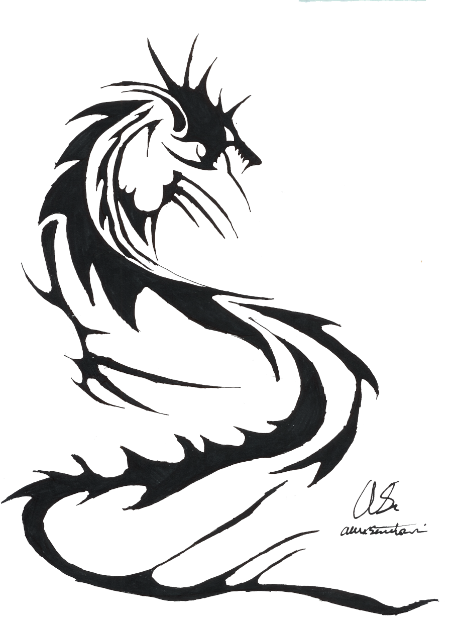 Dragon Tattoos Png Picture Transparent PNG Image