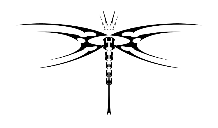 Dragonfly Tattoos Transparent Transparent PNG Image