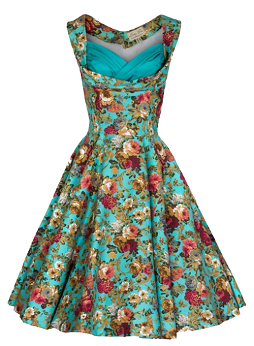 Floral Dress Transparent PNG Image