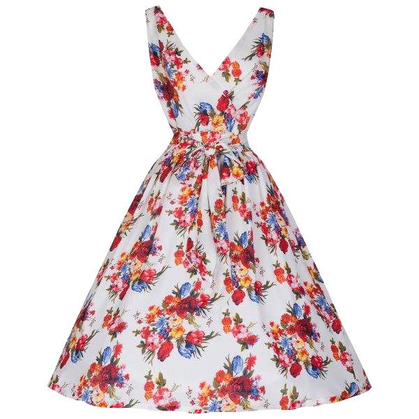 Floral Dress Transparent Image Transparent PNG Image