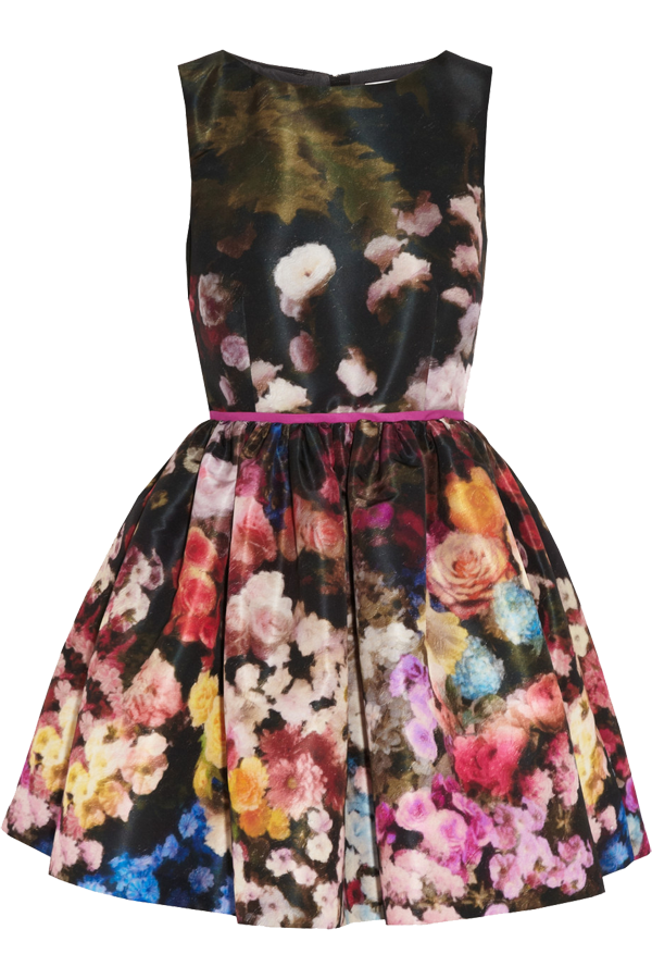 Floral Dress Transparent Transparent PNG Image