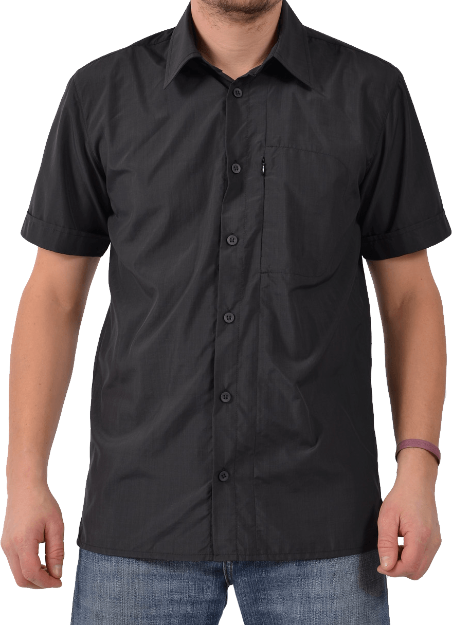 Black Dress Shirt Png Image Transparent PNG Image