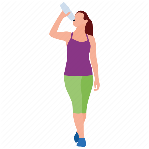 Photos Girl Vector Drinking Download Free Image Transparent PNG Image