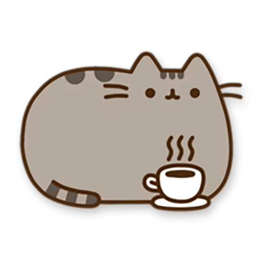 Coffee Cup Carnivoran Pusheen Cat Mug Transparent PNG Image