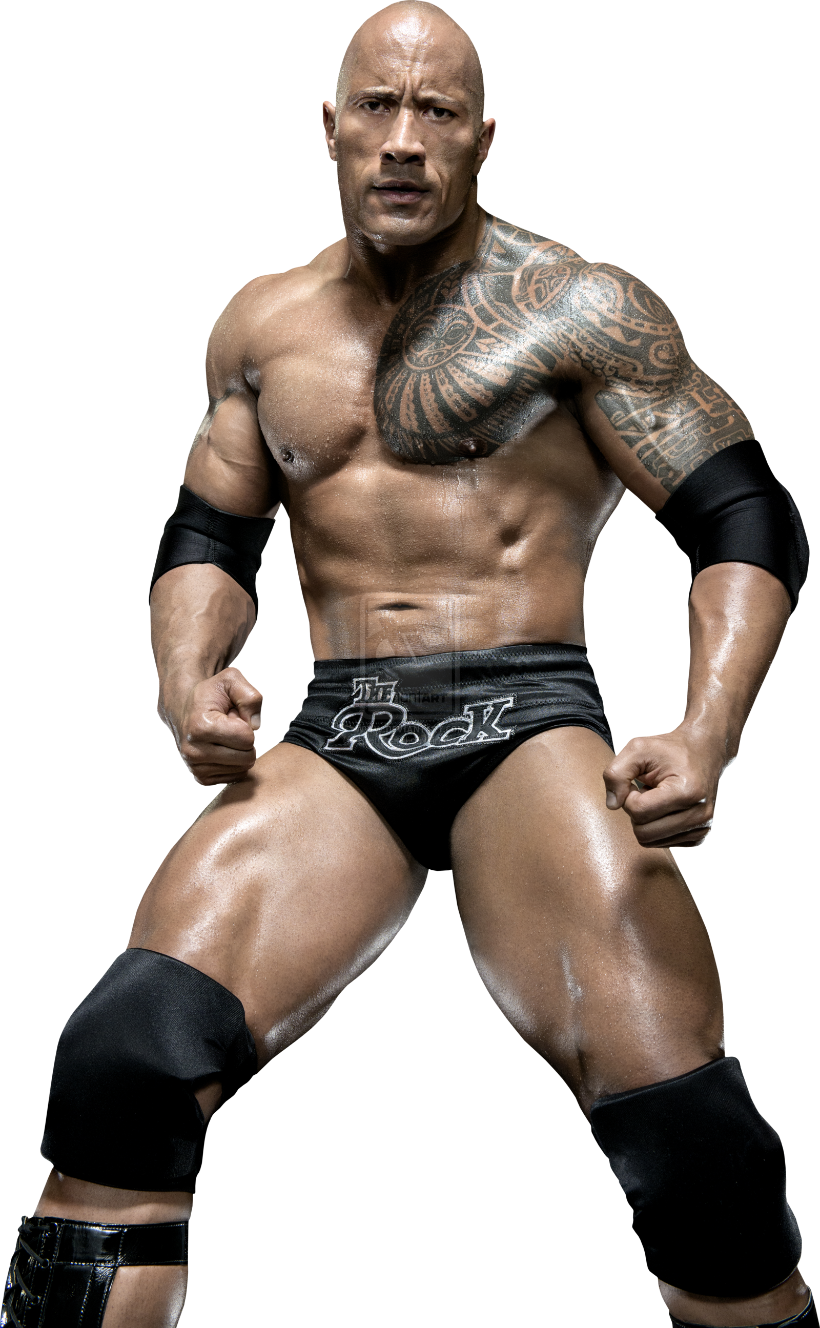 Body Photos Abs Dwayne Johnson Transparent PNG Image