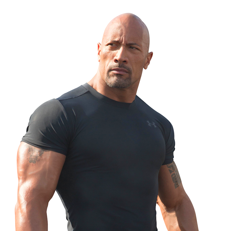 Body Dwayne Johnson Free Clipart HQ Transparent PNG Image