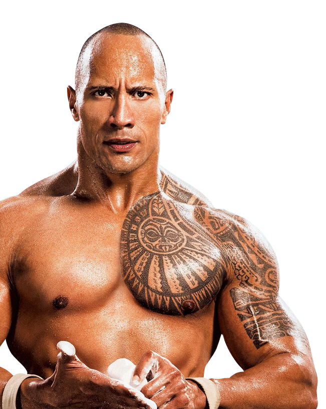 Body Pic Dwayne Johnson Free HQ Image Transparent PNG Image