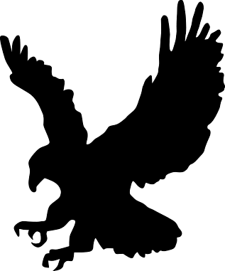 Eagle Black Siluet Png Image Download Transparent PNG Image