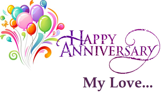 Happy Anniversary HD Free Clipart HQ Transparent PNG Image